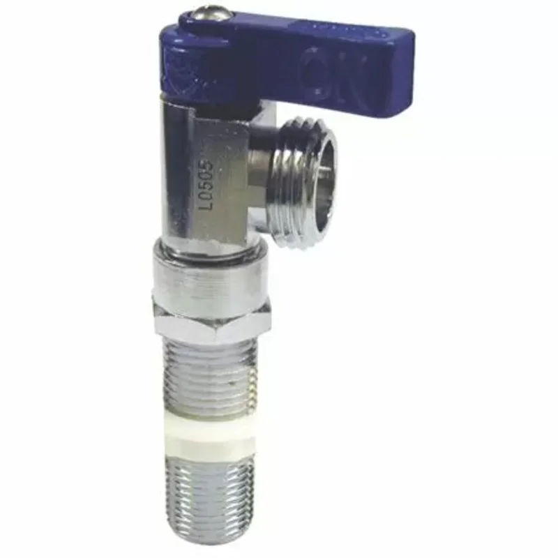 B & K Industries Dual Washing Machine Valve Blue 1/2"