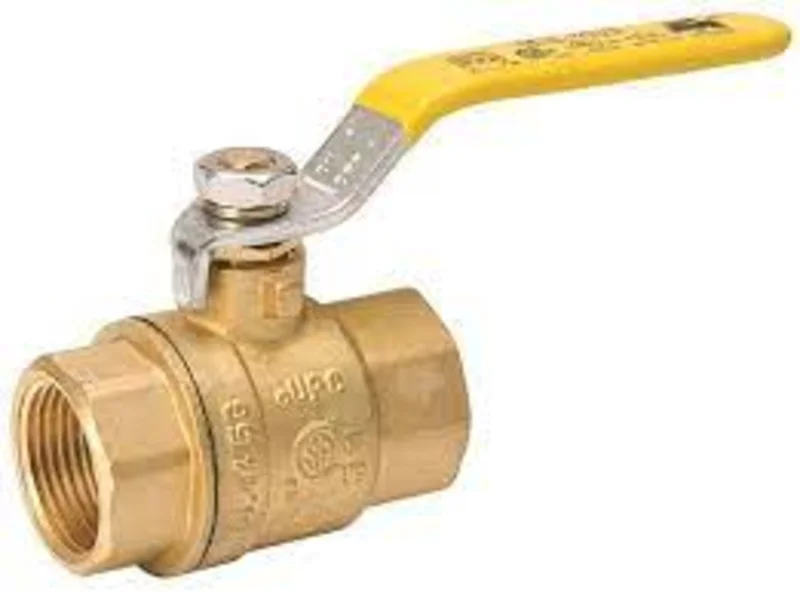 B & K Industries Series 7700T Brass Ball Valve Premium | Full Port 1