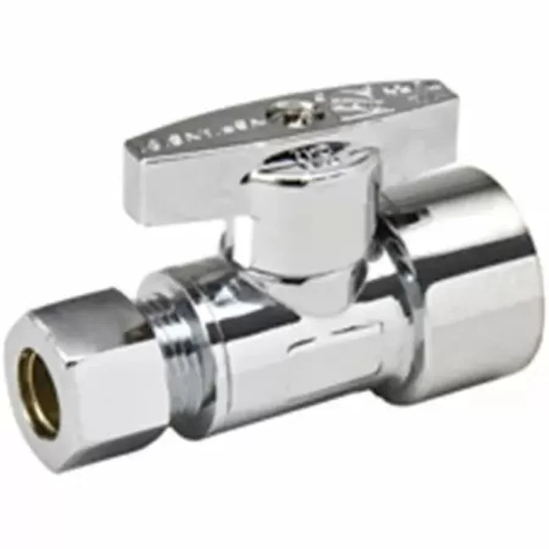 B & K Industries Water Supply Line Angle Valves 1/2 x 3/8