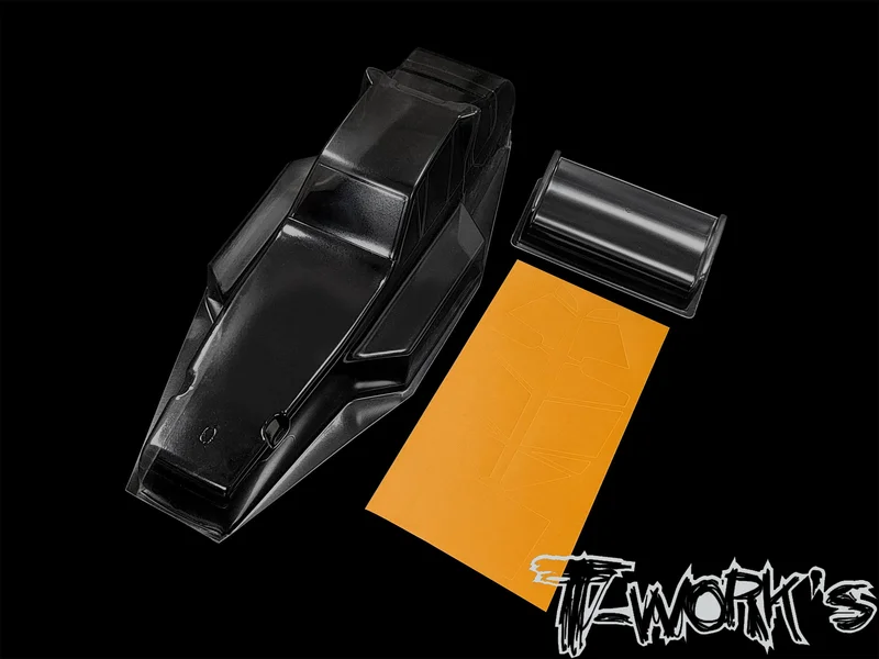 B-RC10 1.0mm Lexan Body With Wing ( For RC10 ) B-RC10 1.0mm Lexan Body With Wing