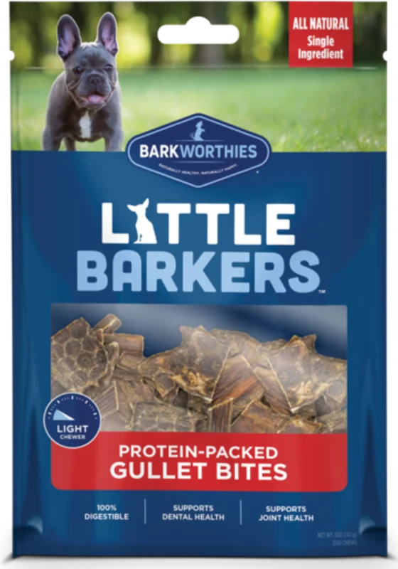 Barkworthies Little Barkers Gullet Bites Dog Treats