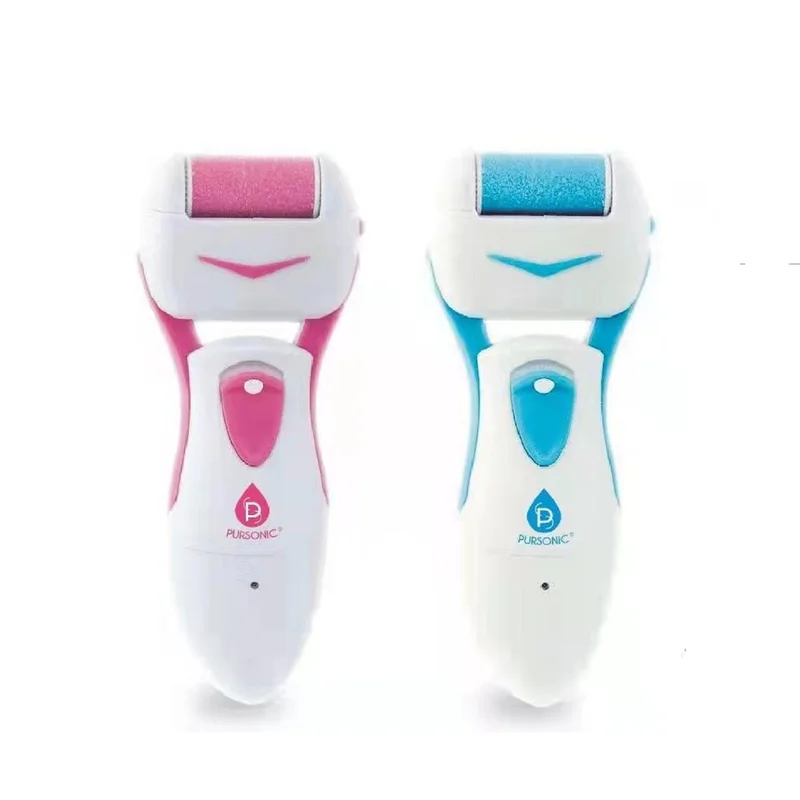 Battery Operated Callus Remover, Foot Spa and Foot Smoother Blue