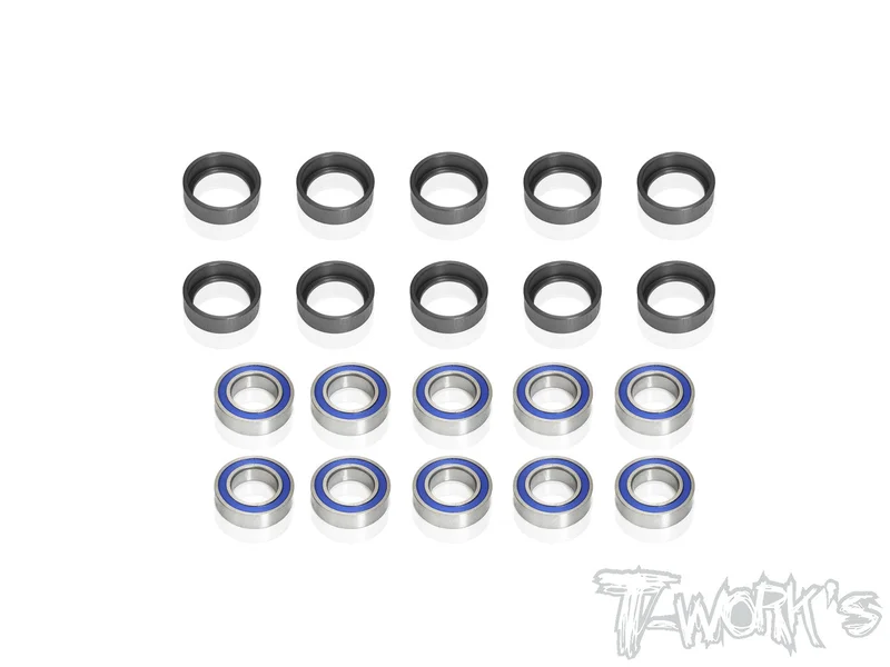 BBLS-GTX Light Weight Bearing Kit ( For Xray GTX '17/18 ) With 8 x 14mm Bearing 10pcs.