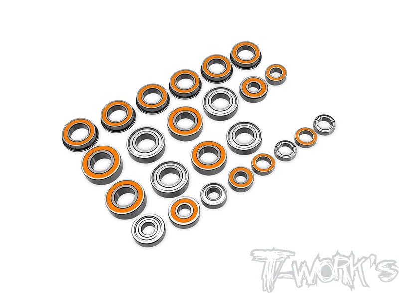 BBS-8IGHTX2.0Precision Ball Bearing Set ( For TLR 8IGHT X 2.0/XE2.0 )24 pcs.