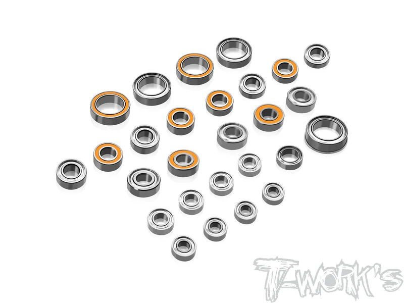 BBS-CATPB-M Precision Ball Bearing Set ( For Schumacher CATPB MOD SPEC ) 27pcs.