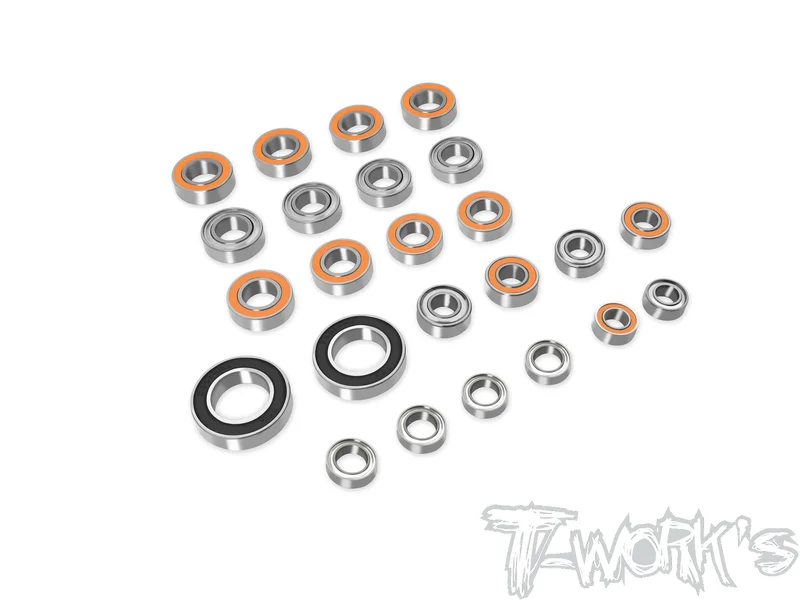 BBS-D819 Precision Ball Bearing Set ( For HB D819 / D819RS ) 24pcs.