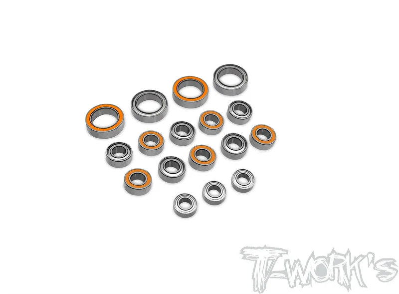 BBS-MD1.0  Precision Ball Bearing Set  ( For Yokomo MD1.0 ) 17pcs.