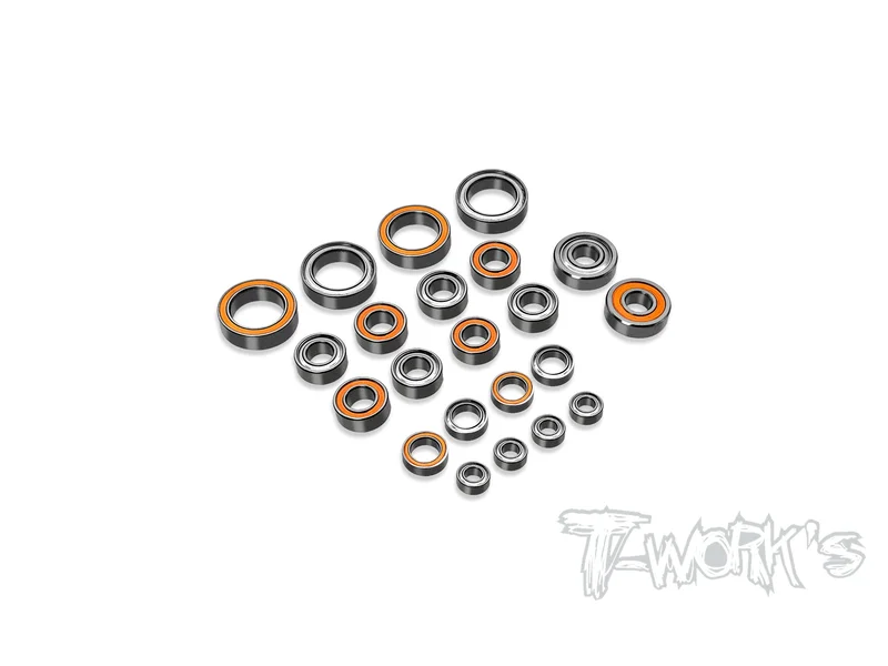 BBS-MSB1 Precision Ball Bearing Set ( For Mugen MSB1 ) 22pcs.