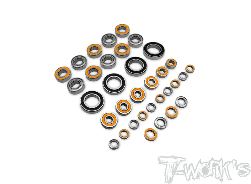 BBS-NB482.1 Precision Ball Bearing Set ( For TEKNO NB48 2.1 ) 34pcs.