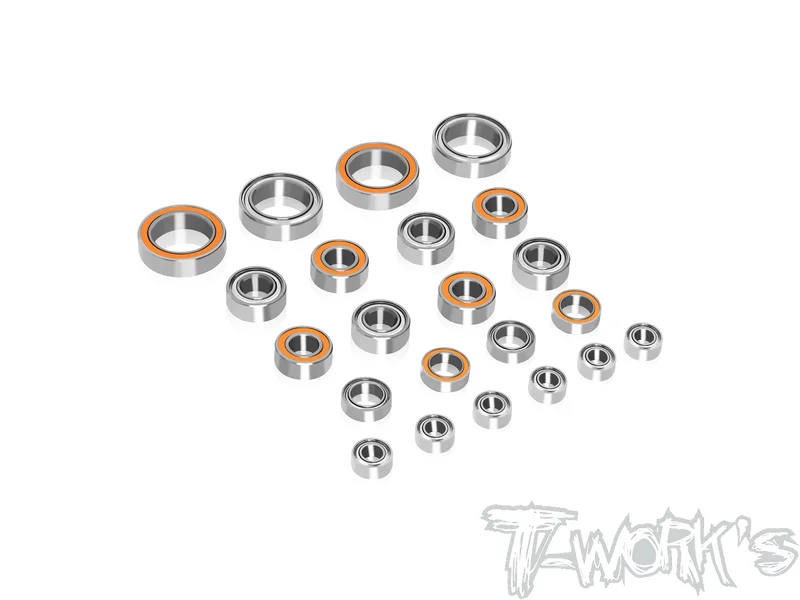 BBS-T420Precision Ball Bearing Set ( For Xray T4 2020 ) 22pcs.