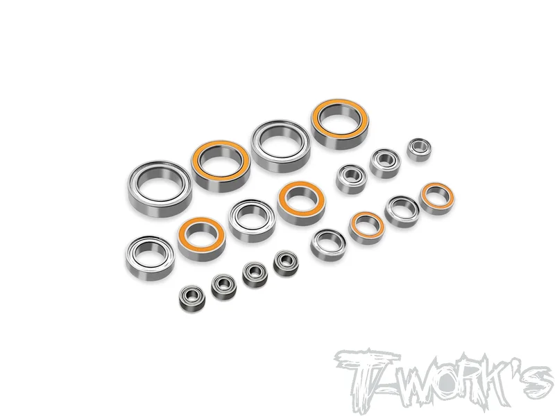 BBS-TC10-4 Precision Ball Bearing Set ( For AXON TC10/4 ) 19pcs.