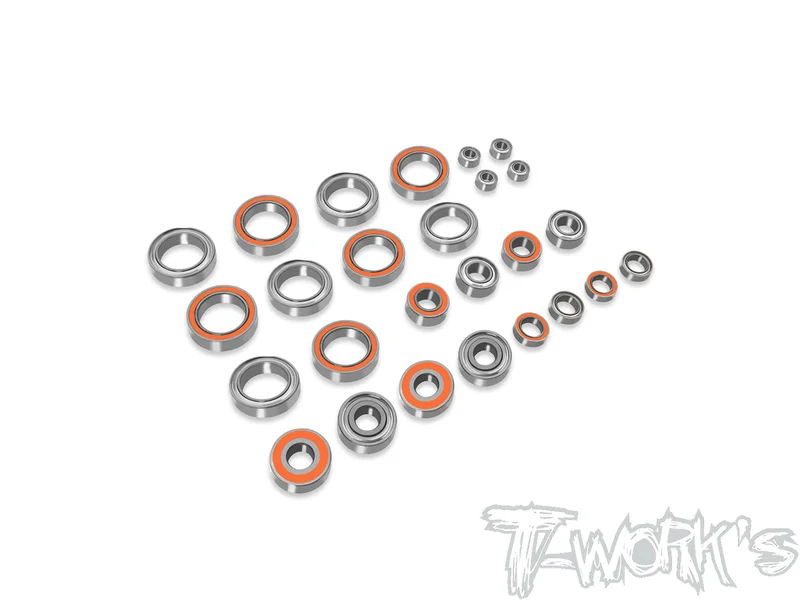 BBS-TLR22X-4Precision Ball Bearing Set ( For TLR 22X-4 ) 26pcs.