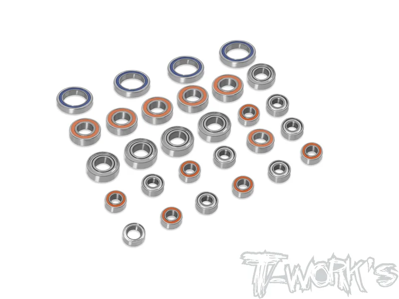 BBS-X3GTS Precision Ball Bearing Set ( For Hong Nor X3 GTS ) 28pcs.