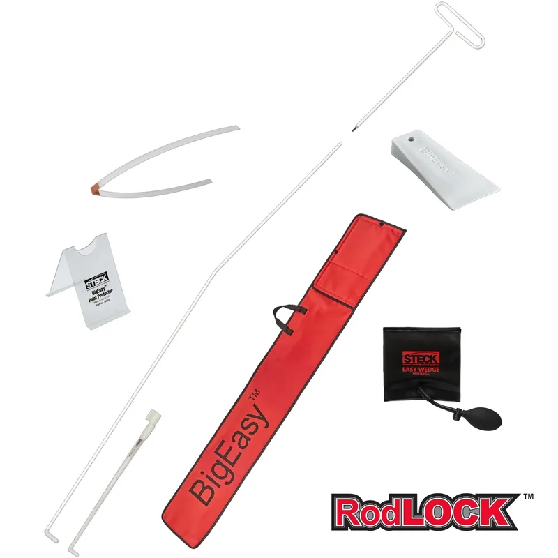 BigEasy Compact Glo Lockout Tool Kit w/ RodLOCK Connections & Easy Wedge | 8-Piece Set