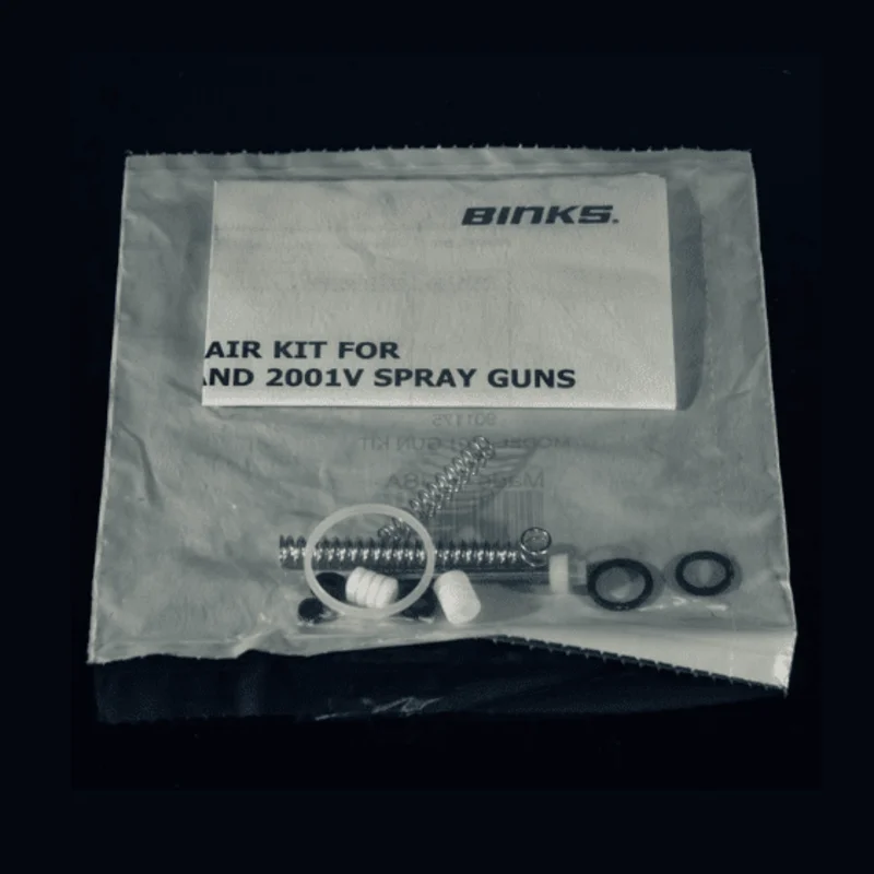 Binks QUA01533 QA Pk Repair Kit 6-229 For 2100 Binks Spray Gun