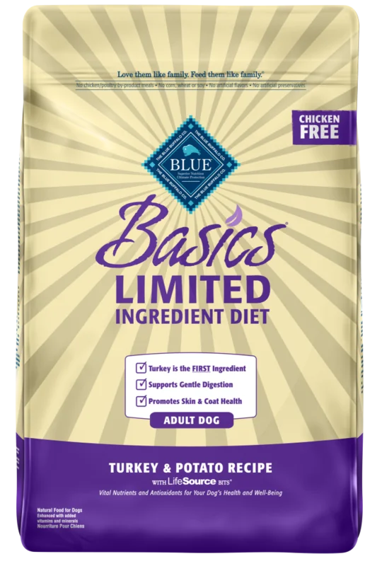 Blue Buffalo Basics Adult Turkey & Potato Recipe Dry Dog Food