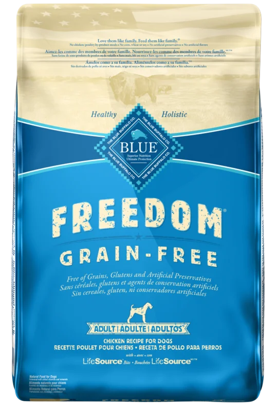 Blue Buffalo Freedom Grain Free Chicken Recipe Adult Dry Dog Food
