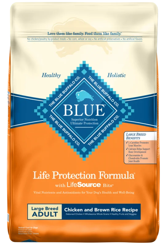 Blue Buffalo Life Protection Natural Chicken & Brown Rice Recipe Large Breed Adult Dry Dog Food