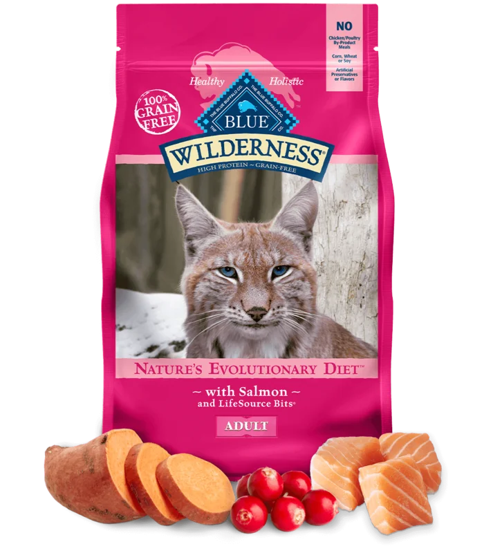 BLUE Wilderness Adult Cats Salmon Recipe