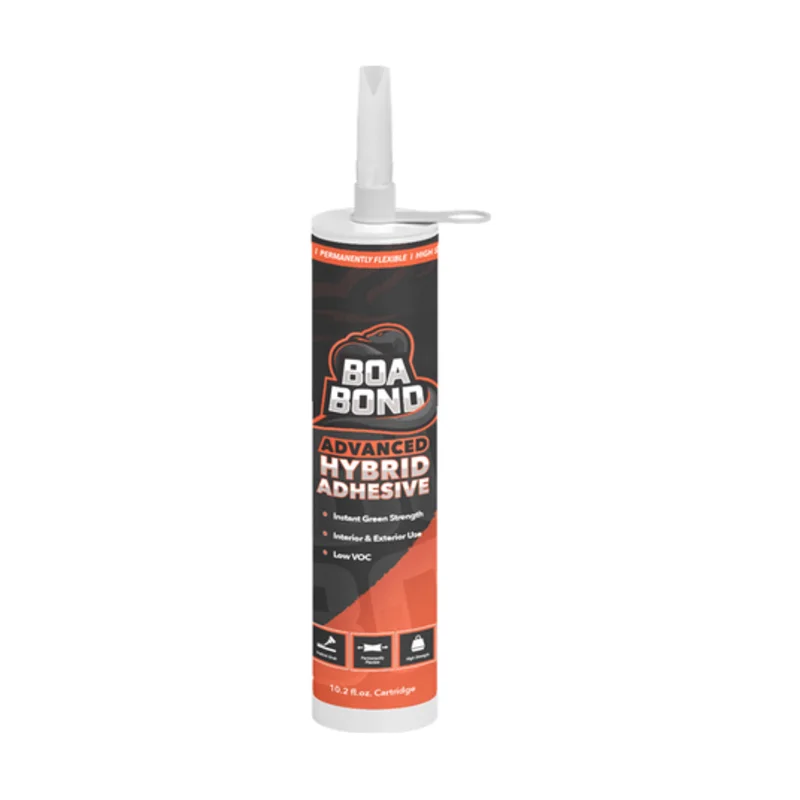 BoaBond Industrial Instant-Grab Adhesive Glue, extreme thick, non-sag, vertical hanging, instant-grab, underwater setting, wet setting
