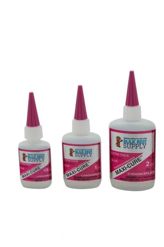 Bob Smith Industries MAXI-CURE Cyanoacrylate Super Glue (3 Sizes)