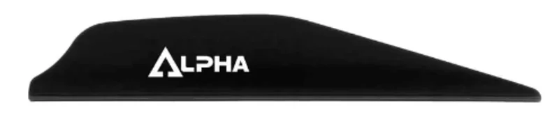 Bohning ALPHA VANES (100 pack) BLACK
