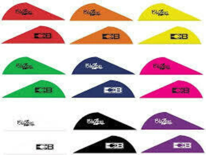 Bohning BLAZER VANES 100 pk AMERICAN FLAG