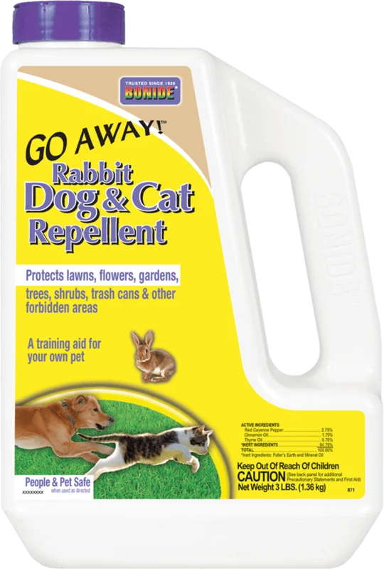 Bonide Go Away! Rabbit, Dog & Cat Repellent Granules