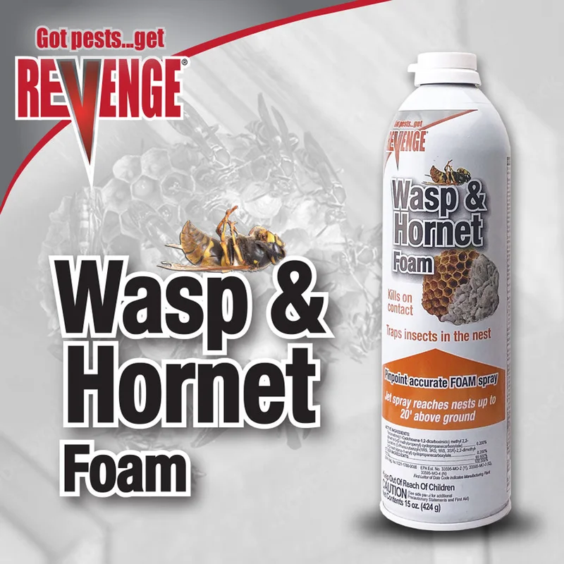 Bonide REVENGE Wasp & Hornet Foam Aerosol 15 oz.