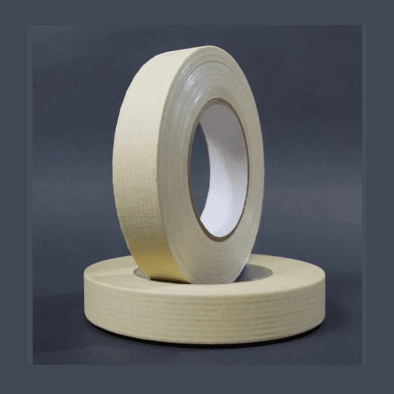 Bron BT-021 Multi-Purpose Natural White Filament Tape made with Crepe Paper