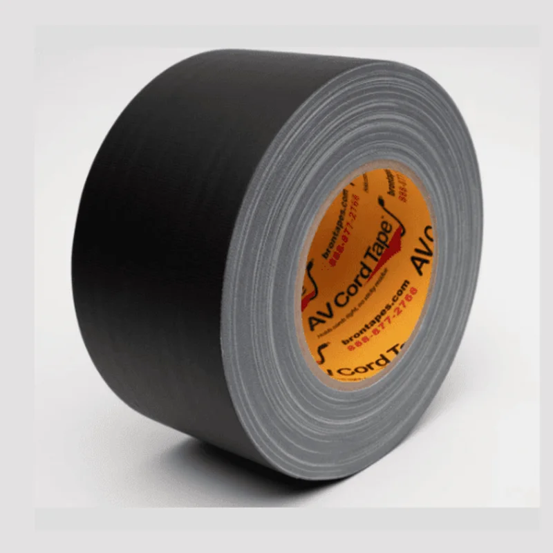 Bron BT-279 AV Cord Tape, Hand-Tearable, Strong Bond, Waterproof and Clean Removal for tieing down Audio-Video Cables