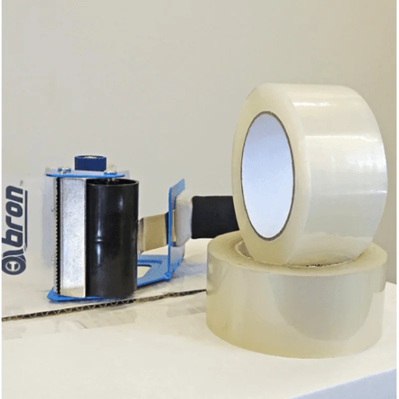 Bron BT-420A Packaging Grade Carton Sealing Tape for Cold Temperature 2 mil (up to 50 pounds) Carton Seal Tape, Box Tape