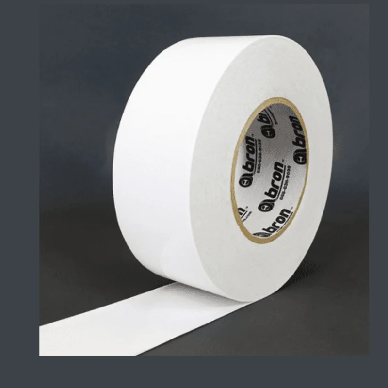 Bron BT-7670 Double Sided Clear Tissue Splicing Tape UV Resistant popular for laminating, mounting, sealing, and splicing