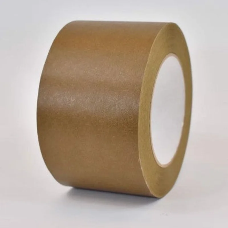 Bron BT-898 Kraft Stick-On Thick Utility Paper Flatback Tape 5.5 mil (up to 70 pounds) Carton Seal Tape, Box Tape
