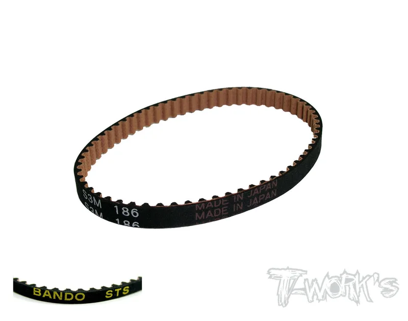 BT-011 Low Friction Front Belt ( XRAY NT1 )& Rear Belt ( Serpent 747 ) 5x186mm