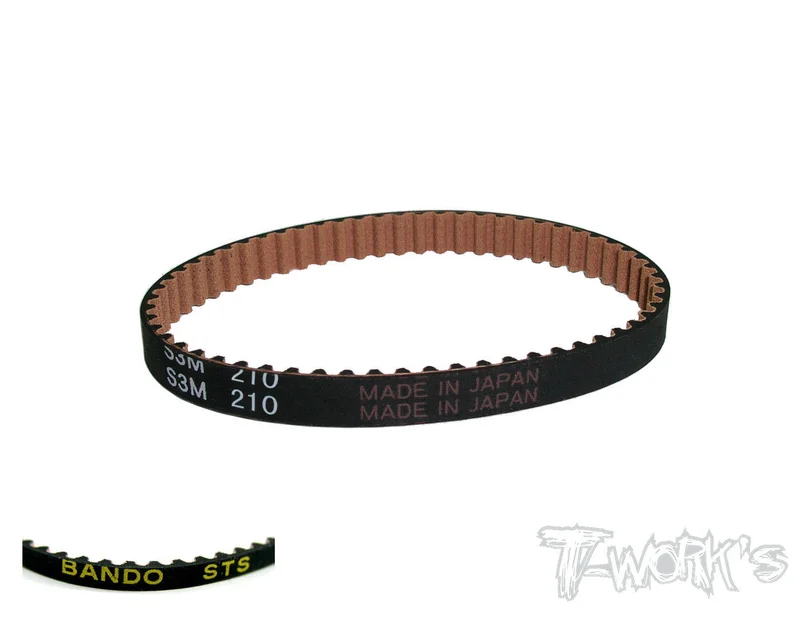 BT-021 Low Friction Rear Belt ( Serpent 960/966  ) 8x210mm