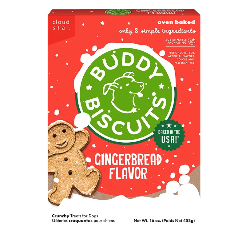 Buddy Biscuits Gingerbread Biscuits Dog Treats