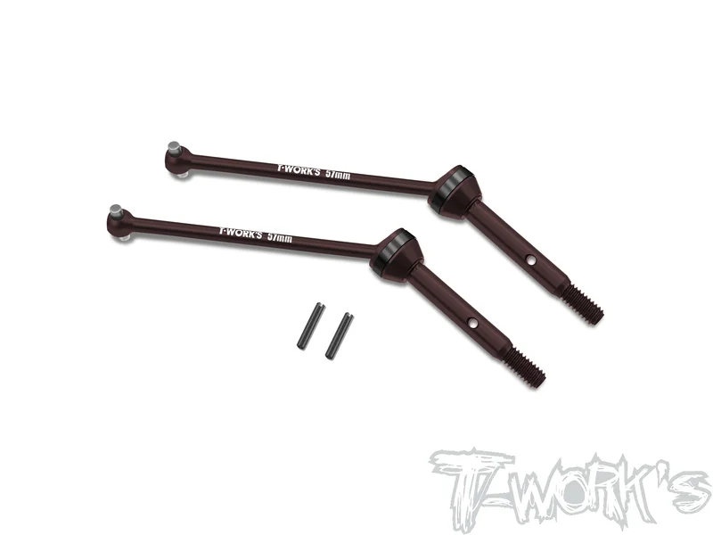 C-RC10-4WD-RSteel Rear CVD Set +2mm ( For Team Associated RC10 4WD )2pcs.