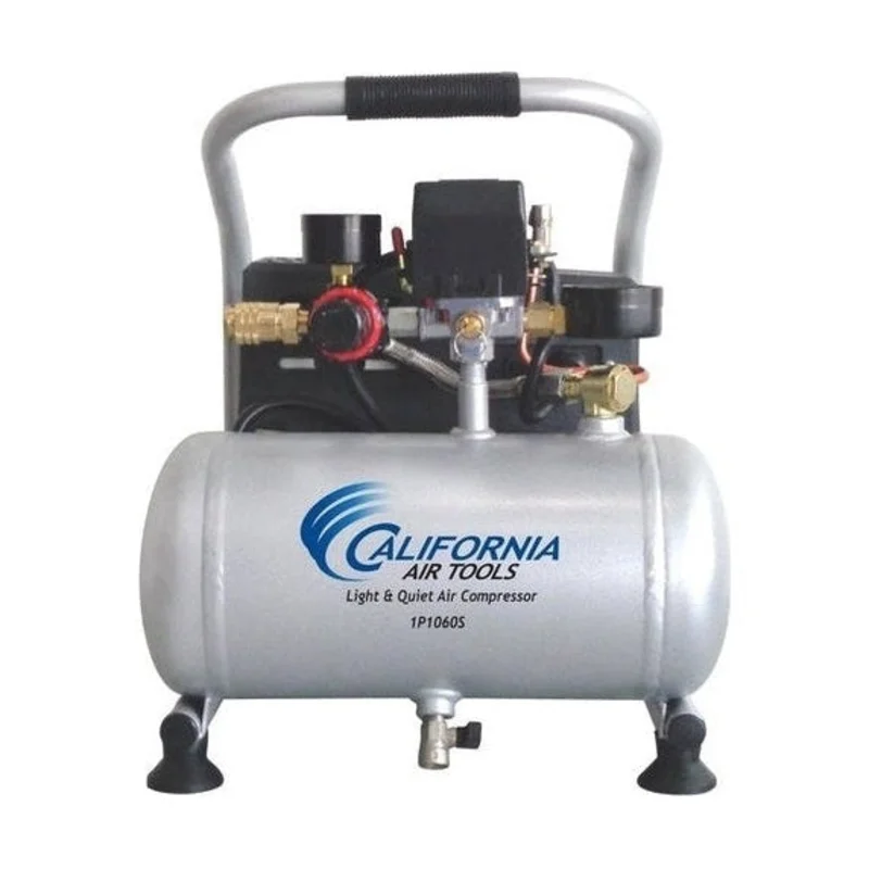 California Air Tools 1P1060S Light & Quiet .6 Hp, 1.0 Gal. Steel Tank