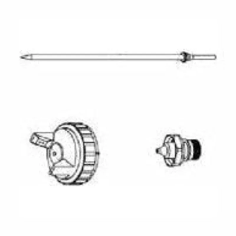 California Air Tools - SprayIt SP-33002 LVLP Gravity Feed Spray Gun Tip 2.0mm & Needle Kit