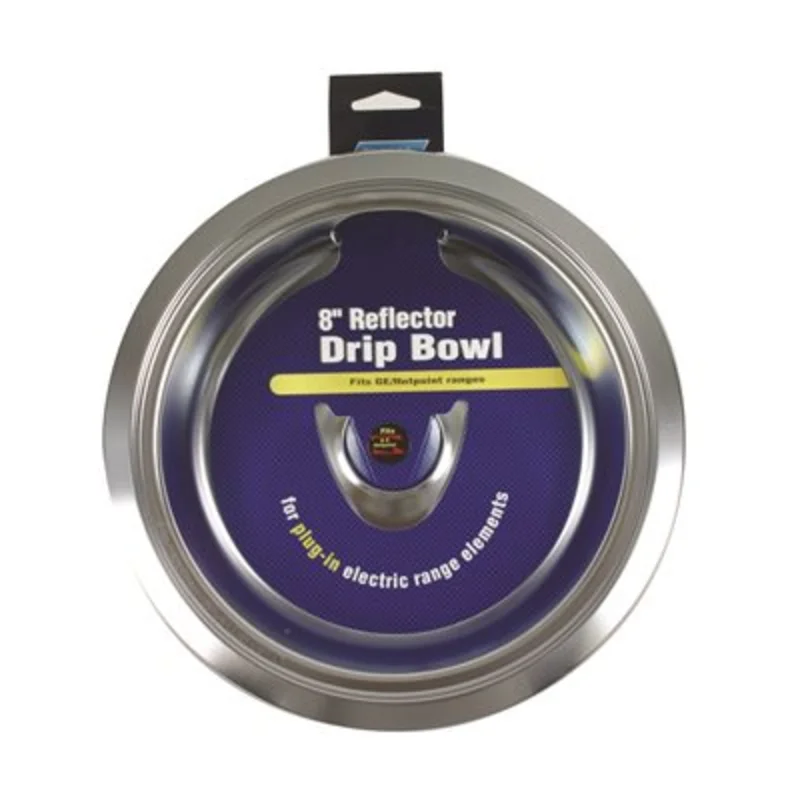 Camco 8" GE/Hotpoint Drip Bowl (Chrome)