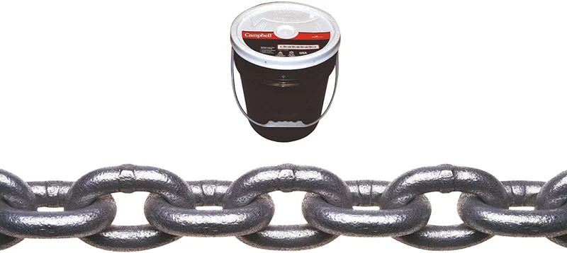 Campbell 1/4' Grade Proof Coil Chain Galvanized