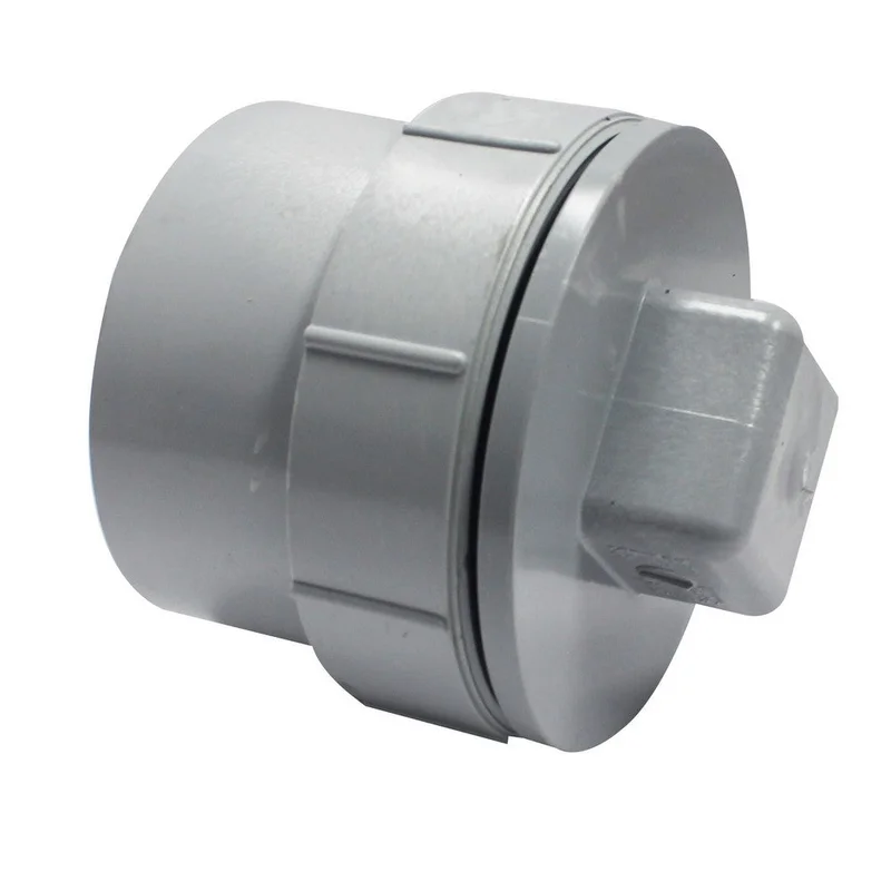 Canplas PVC Female Cleanout Adapter with Plug Spigot x FPT