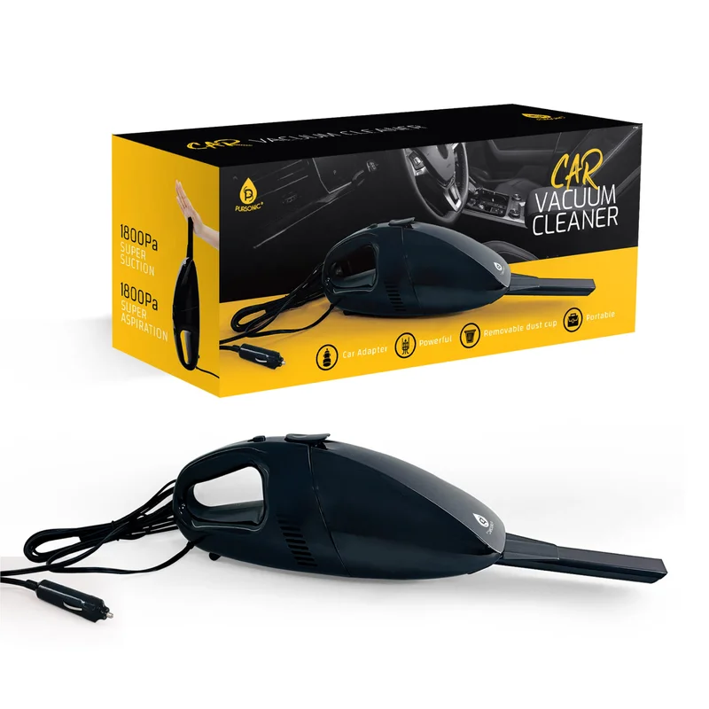Car Vacuum Cleaner Black
