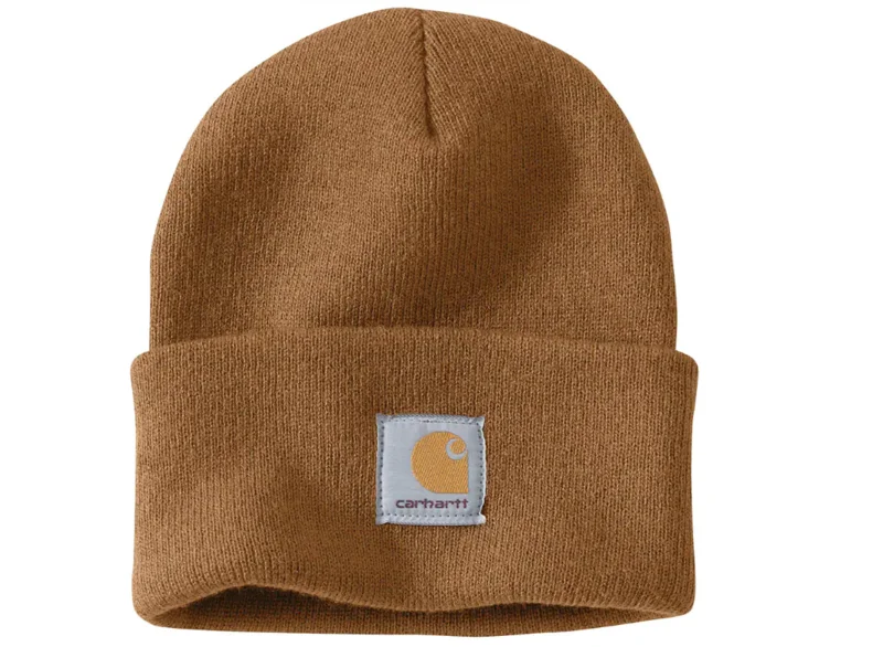 Carhartt Knit Cuffed Beanie A18 Carhartt Brown