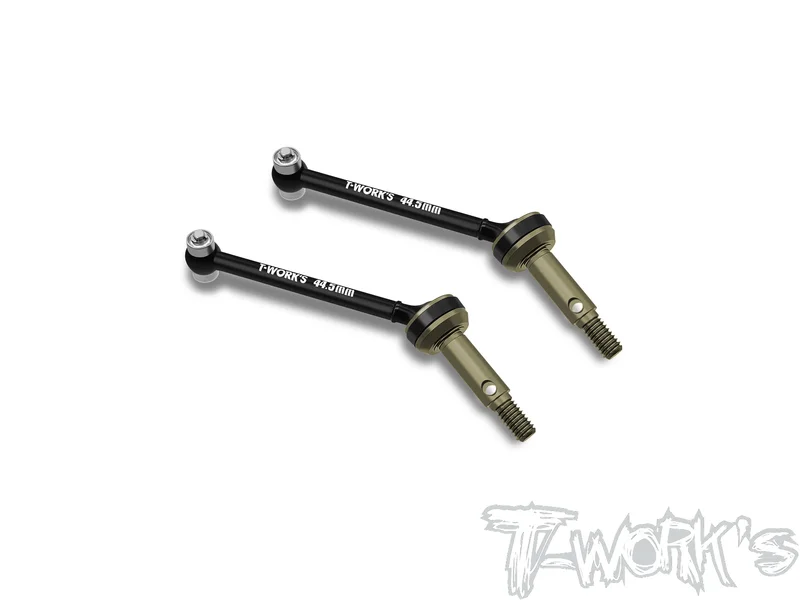 CB-TC10/3-A CVD BB Drive Shaft Set With Alum Axle 44.5mm ( For AXON TC10/3 ) 2pcs.