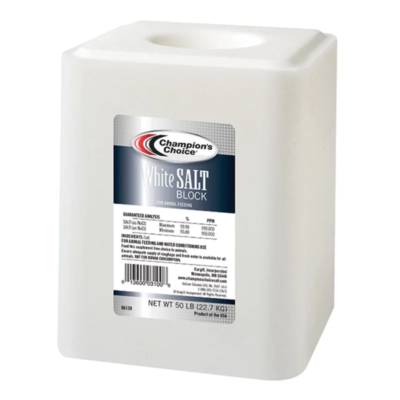 Champions Choice White Salt Block