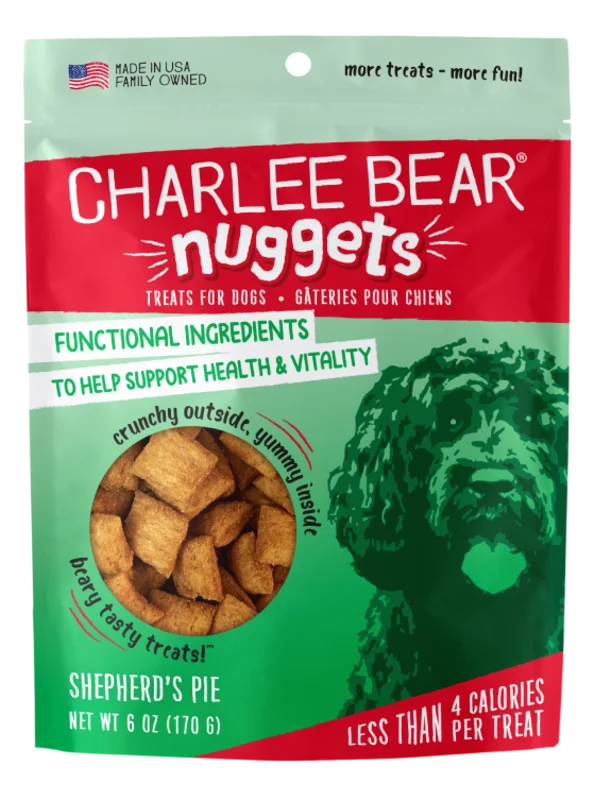 Charlee Bear Nuggets Health & Vitality Shepherds Pie Treats for Dogs