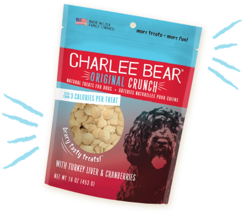 Charlee Bear Original Crunch With Turkey Liver & Cranberries
