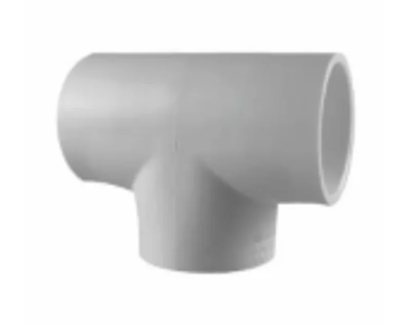 Charlotte Pipe PVC Tee Schedule 40 4" Slip x 4" Dia. Slip PVC 02400 2000HA